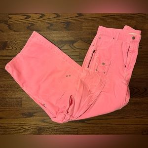 BDG hot pink skater baggy rave pants size 29